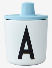 Design Letters - Drink Lid for Eco cup - sippy cups - light blue - 1