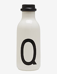 Design Letters - Water bottle a-z - wasserflaschen & glasflaschen - white - 0