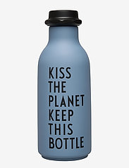 Design Letters - To Go Water Bottle Special Edition - lunch boxes & water bottles - blue - 0