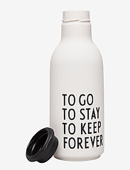 Design Letters - To Go Water Bottle Special Edition - lunch boxes & water bottles - white - 2