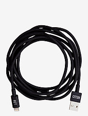 Extra long cable Iphone 1.85 m - BLACK