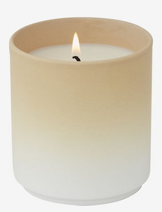Dip Dye Scented candle large - valentines day gifts - beige 4675c