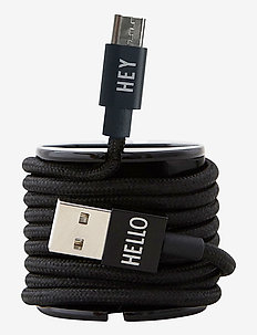 charger cable usb - chargers & cables - black