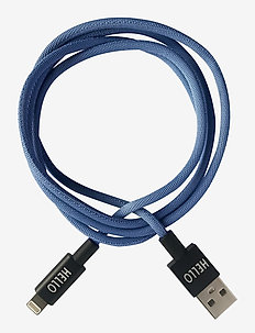 Lightning cable 1 meter colors - chargers & cables - dustyblue