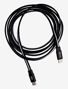 USB-C to USB-C cable 2m - chargers & cables - blackwhite