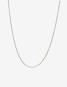 NECKLACE CHAIN 80 CM - chain necklaces - gold