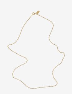 Square link chain 40cm Gold Plated - chain necklaces - gold