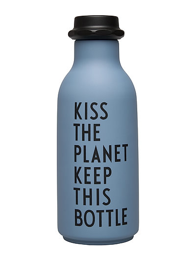 BLUE Design Letters To Go Water Bottle 500 ml. Special Edt.