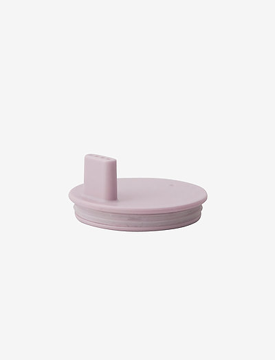 Lid for kids drinking glass - sippy cups - lavender