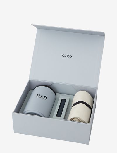 DAD gift box - thermal cups - grey