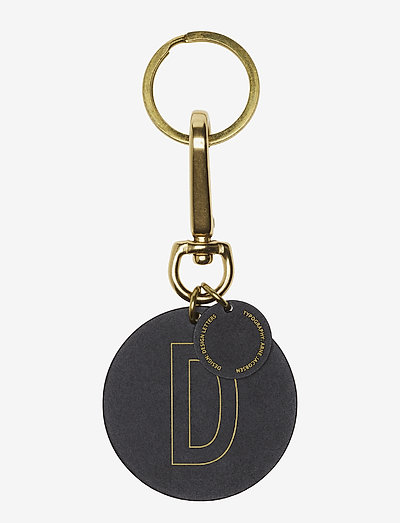Personal key ring & bagtag - nøgleringe - brass