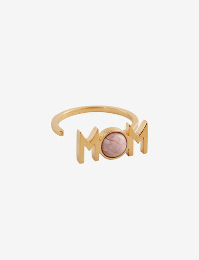 Great Mom Ring - rings - red