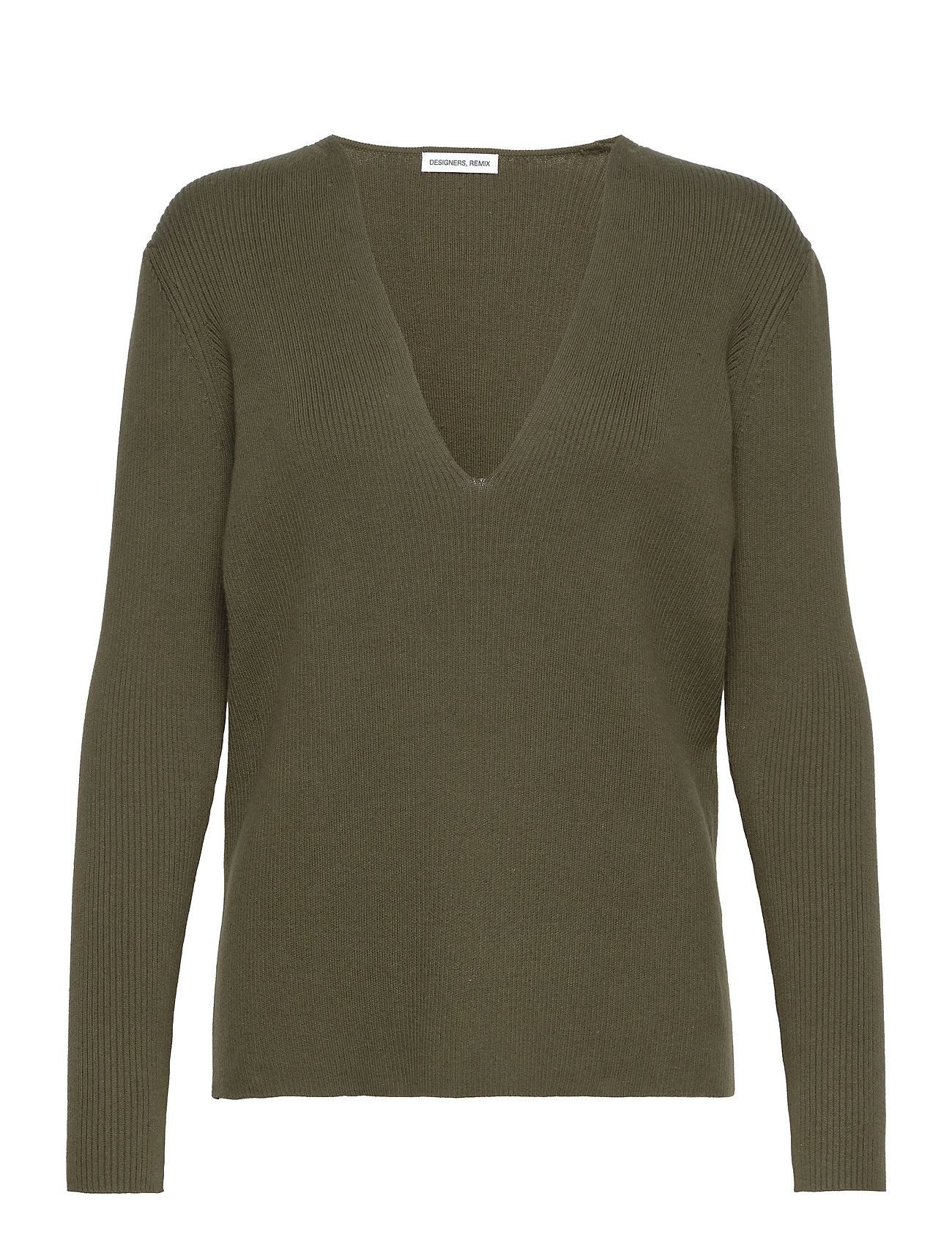 DESIGNERS, Robin V Sweater (Dark Green), 239.76 kr | Stort udvalg af mærker