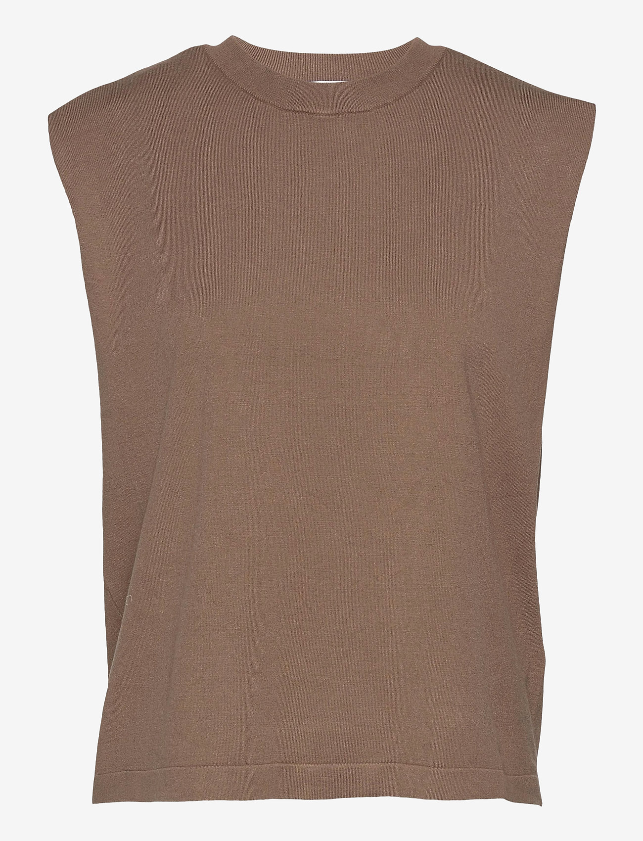 DESIGNERS, REMIX - Mandy Muscle Tee - linnen - taupe - 1