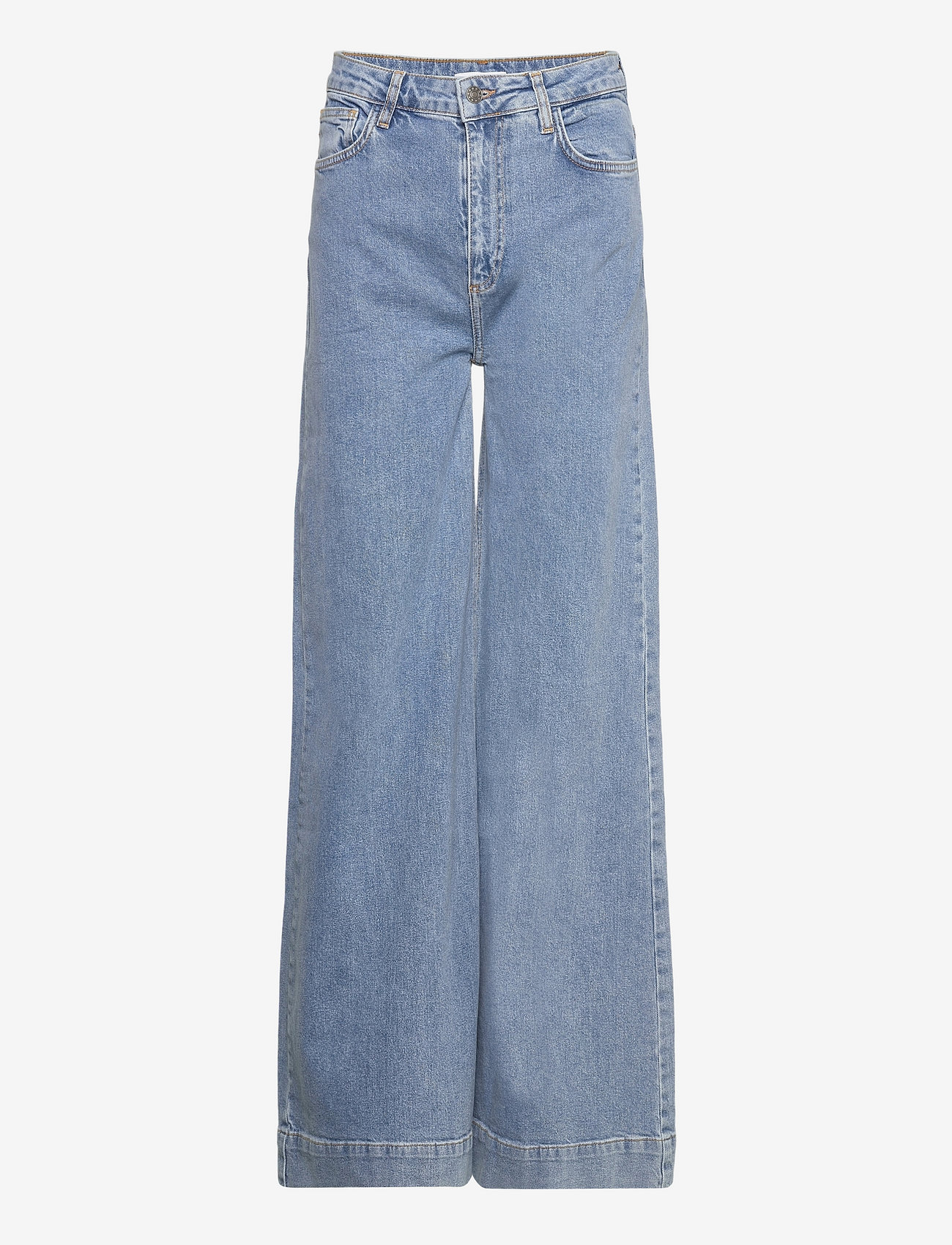 DESIGNERS, REMIX - Luce Wide Jeans - vida jeans - medium denim - 0