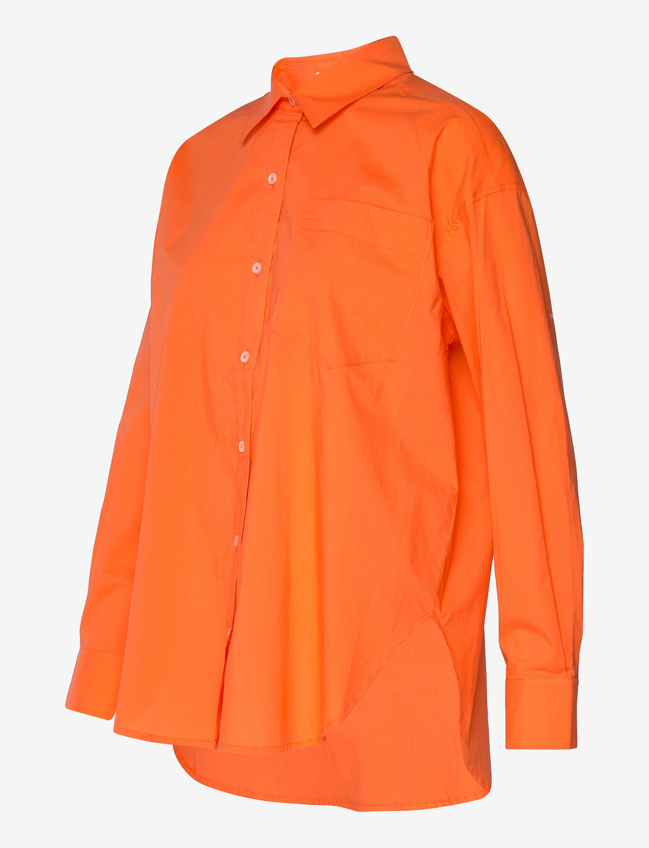 DESIGNERS, REMIX - Sandrine Oversized Shirt - jeansskjortor - orange - 2