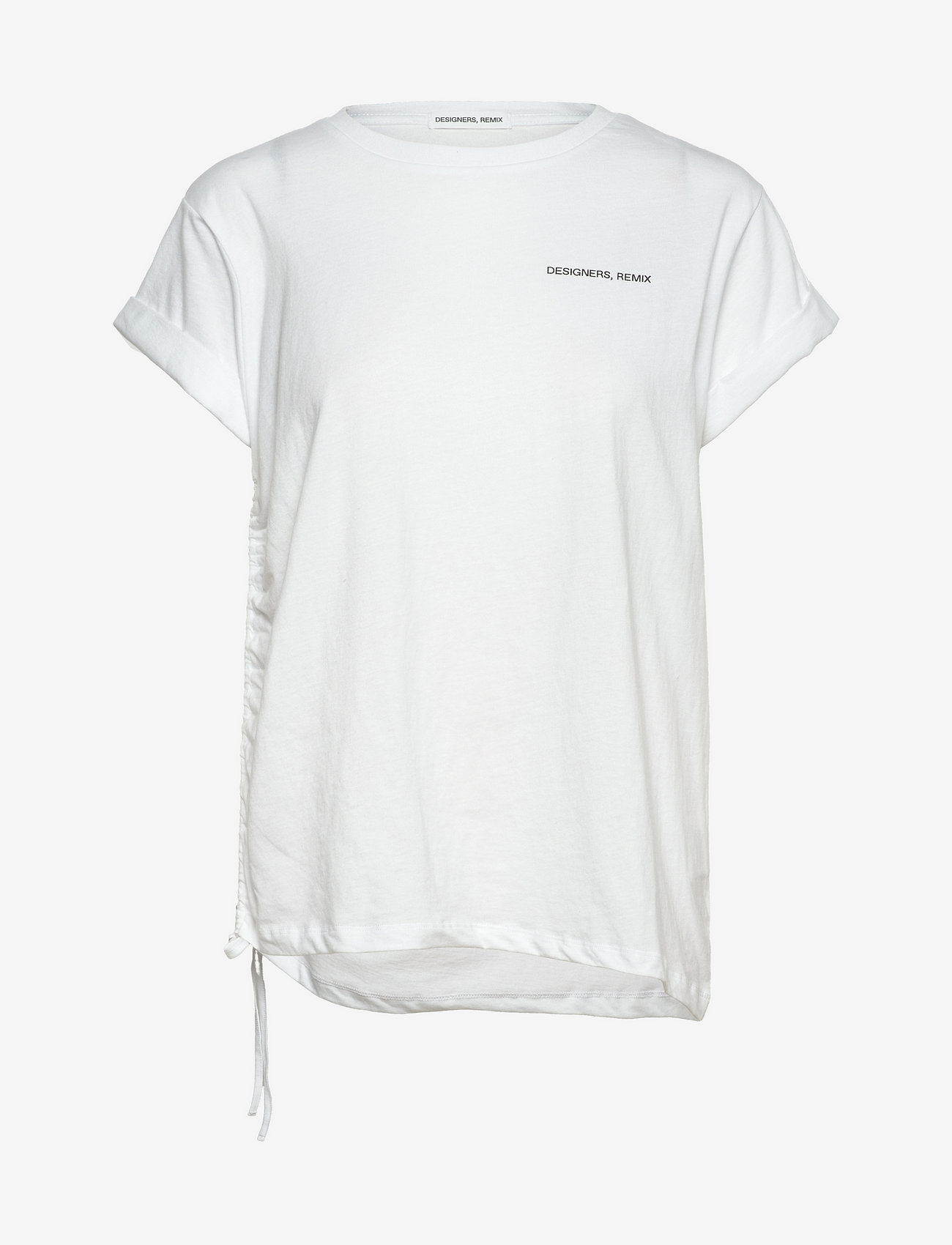DESIGNERS, REMIX - Stanley Drape Tee - t-shirts - white - 2