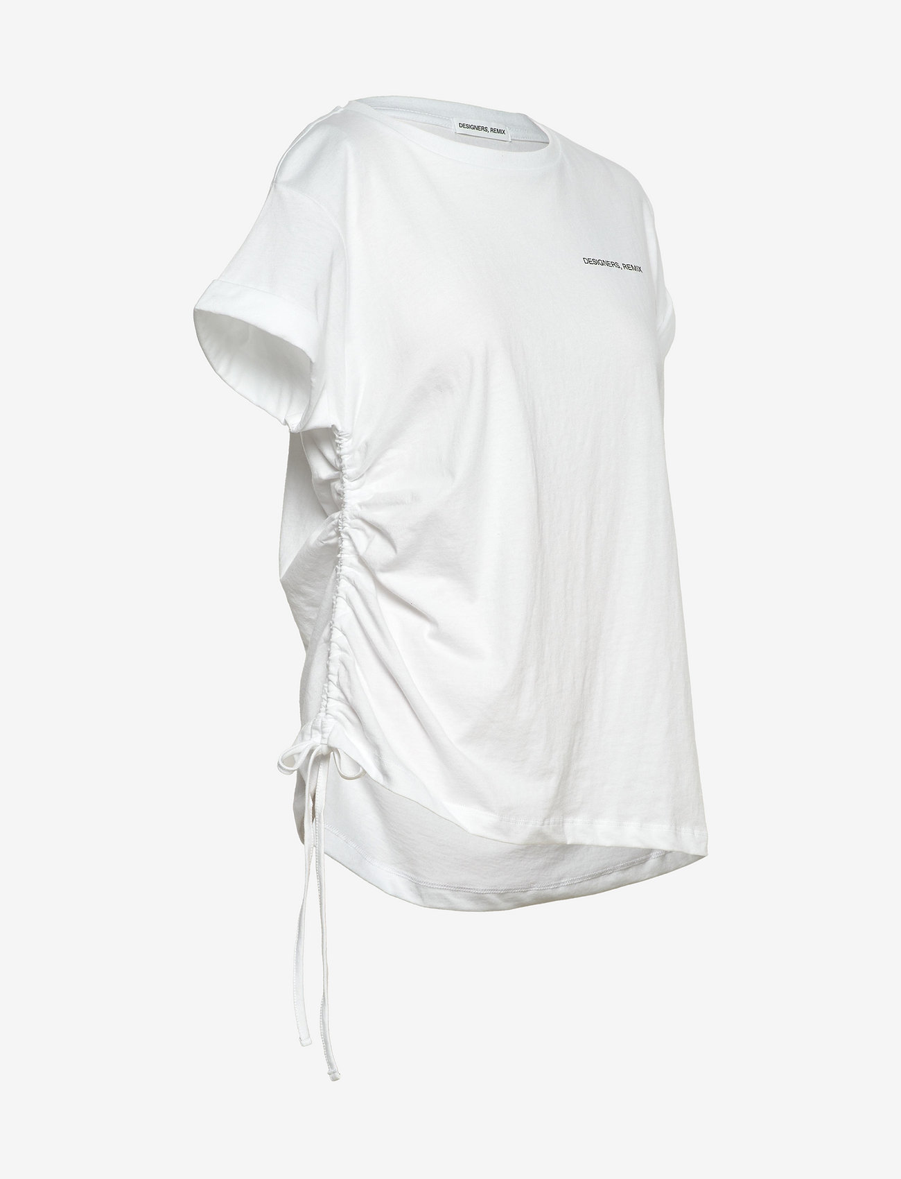 DESIGNERS, REMIX - Stanley Drape Tee - t-shirts - white - 3