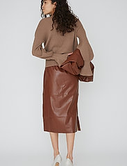 DESIGNERS, REMIX - Marie Midi Skirt - midi kjolar - brown - 3