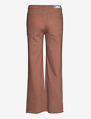 DESIGNERS, REMIX - High-rise straight-leg cropped jeans - raka jeans - brown - 1