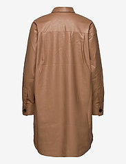 DESIGNERS, REMIX - Marie Shirt Dress - skjortklänningar - camel - 2