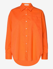 DESIGNERS, REMIX - Sandrine Oversized Shirt - jeansskjortor - orange - 0