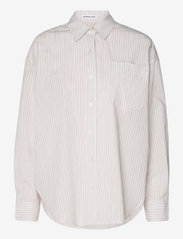 DESIGNERS, REMIX - Sandrine Oversized Shirt - jeansskjortor - stripes - 0