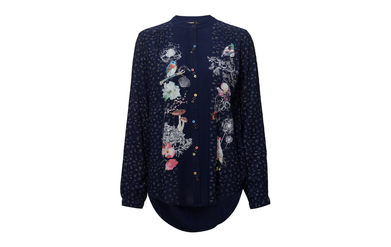 Cam Blanco Francis 100 Desigual Viscose T7S6w7q