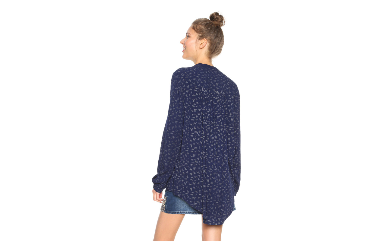 Cam Blanco Francis 100 Desigual Viscose T7S6w7q