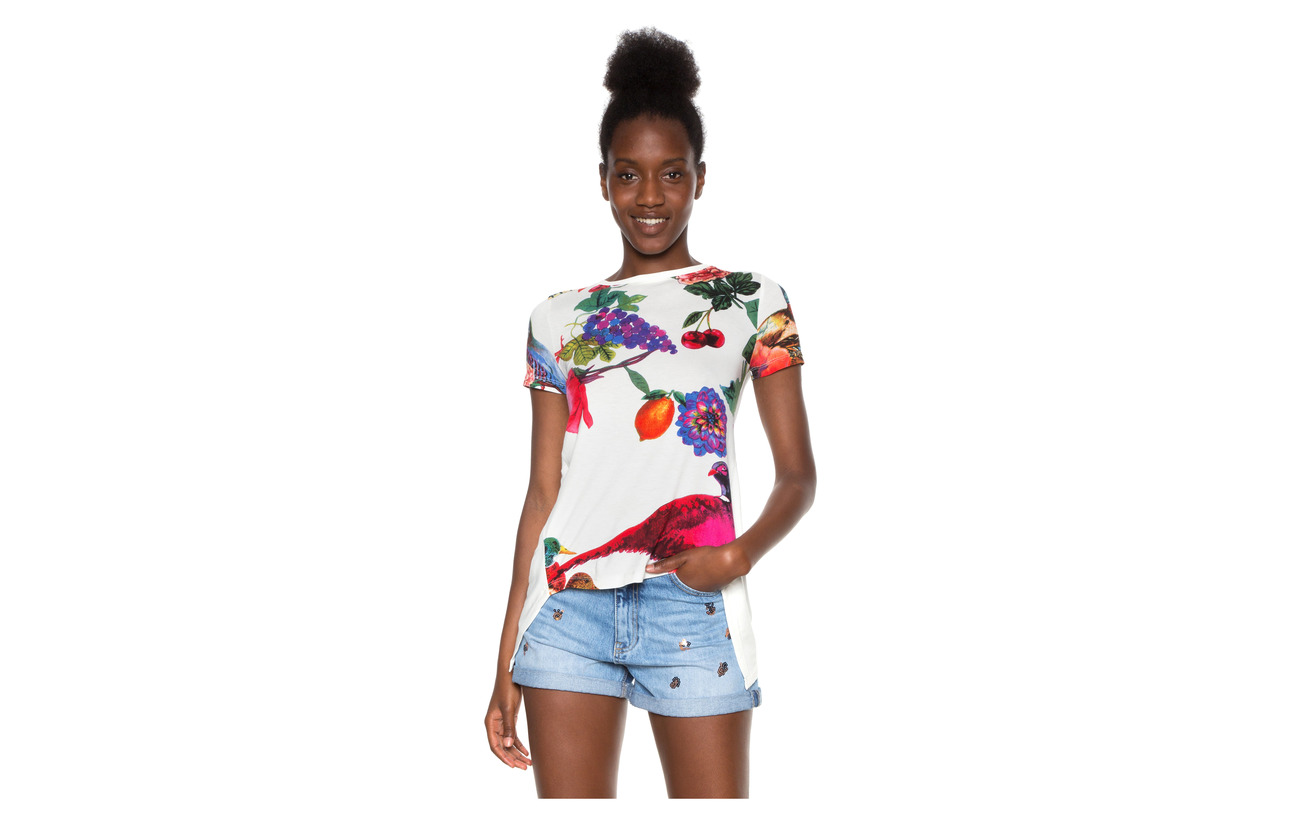 Viscose Desigual Vanity Elastane 95 Ts 5 Crudo rr7Iq