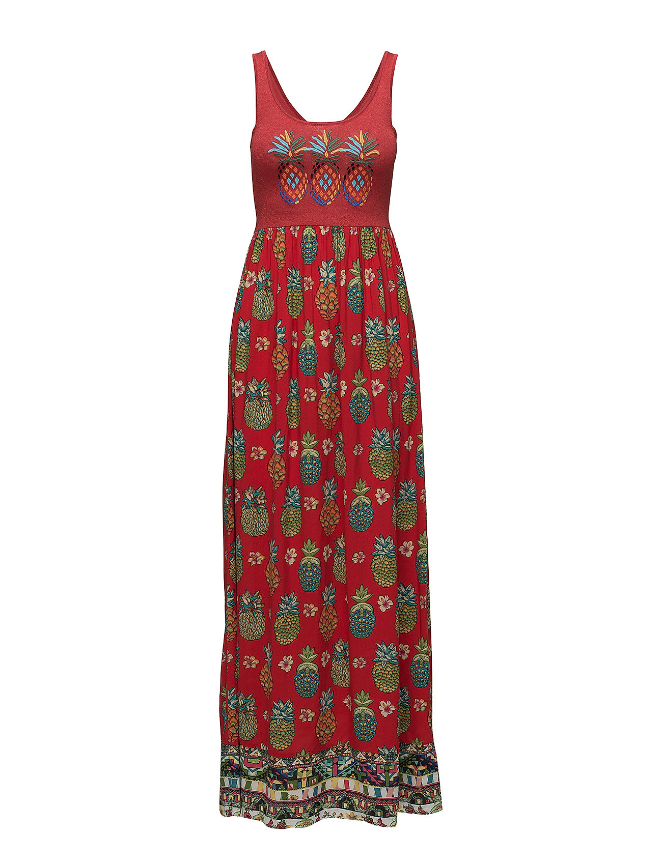 Vest Bonita 3 Maxi Dress Galajurk Rood Desigual desigual kopen in de aanbieding