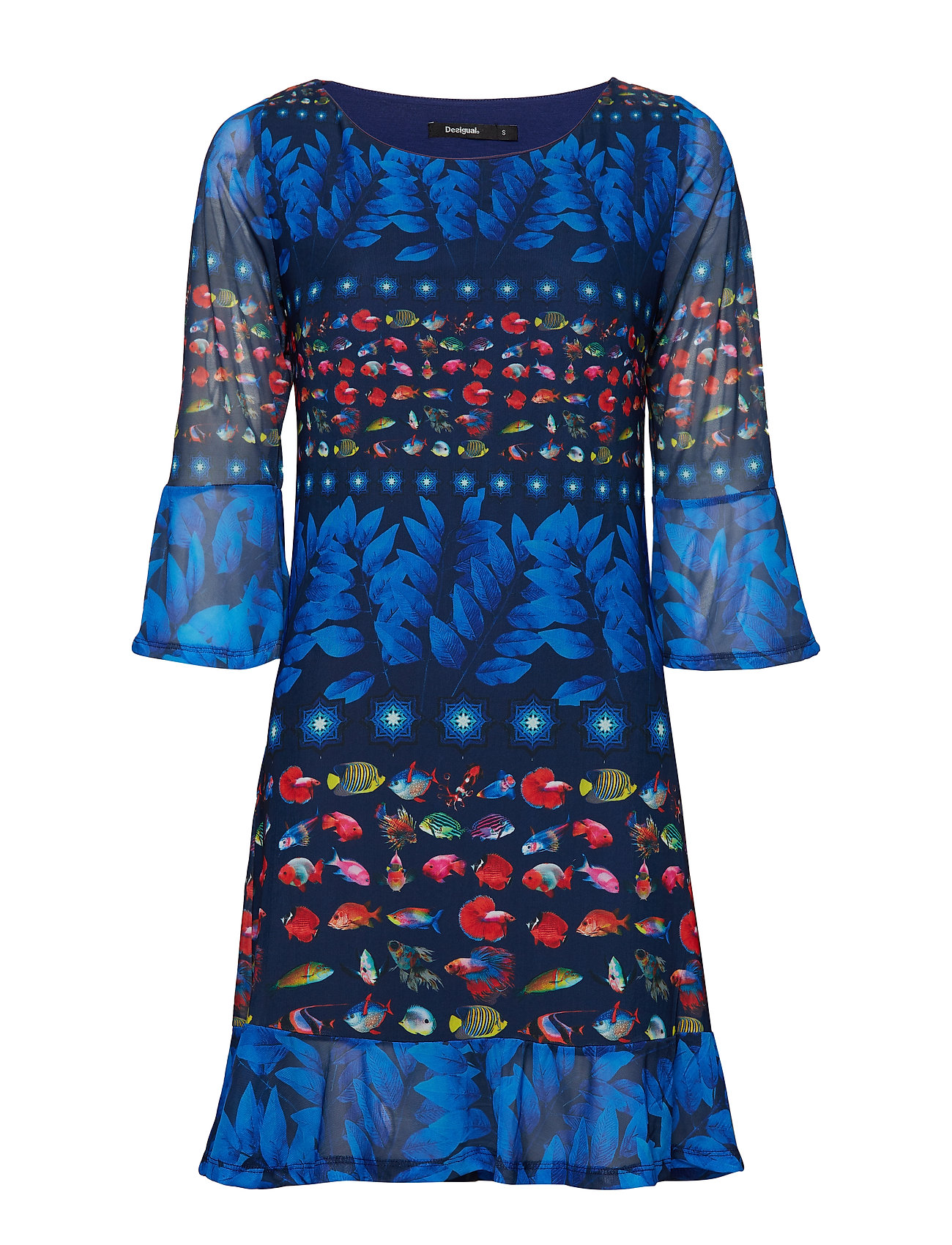 Vest Calesi Korte Jurk Multipatroon Desigual desigual kopen in de aanbieding Vest Calesi Korte Jurk Multipatroon Desigual desigual kopen in de aanbieding