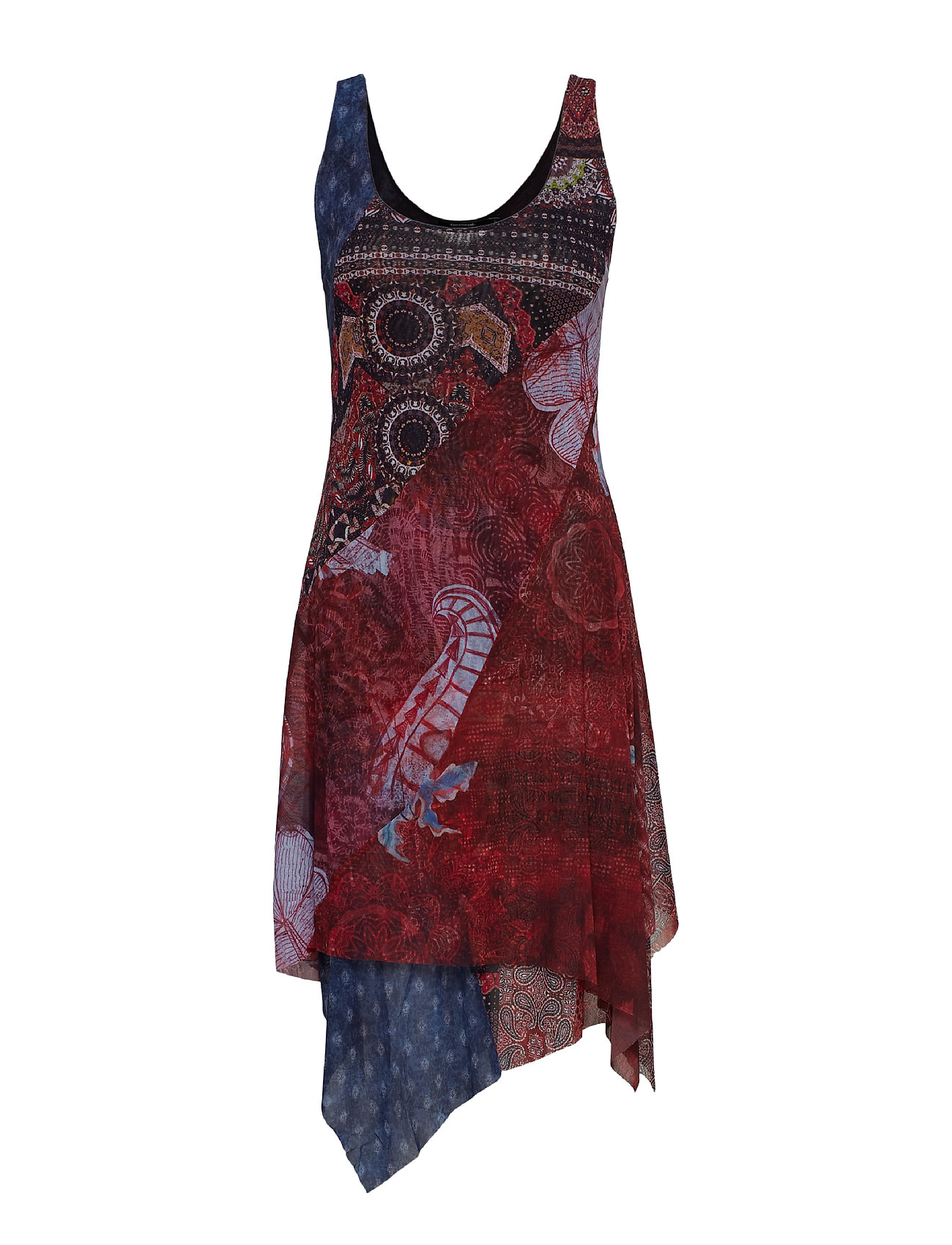 Vest Pequot Korte Jurk Multipatroon Desigual desigual kopen in de aanbieding Vest Pequot Korte Jurk Multipatroon Desigual desigual kopen in de aanbieding