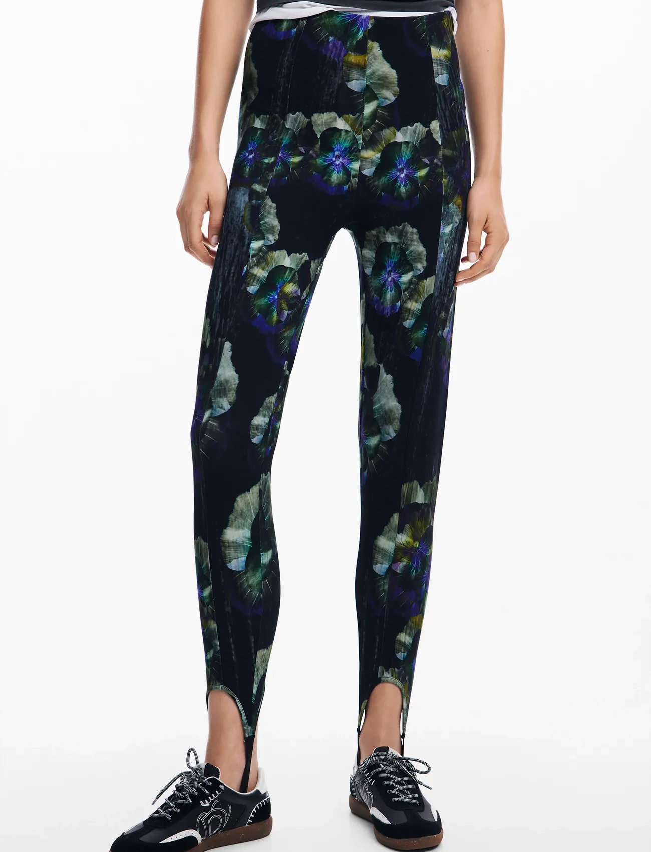 Desigual Pensee Lacroix, XL, Black, Underdele > Leggings, Dame