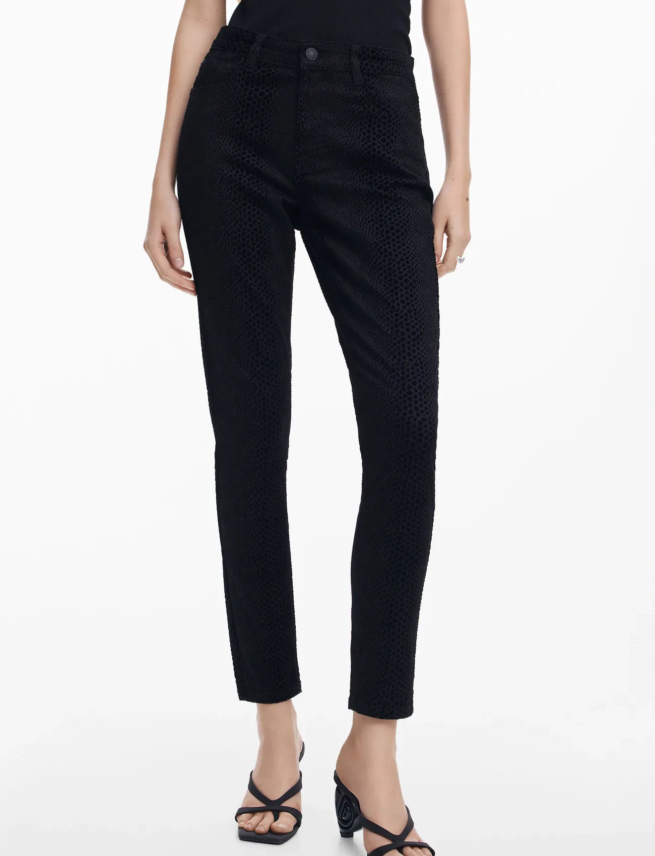 Desigual Elba, S, Black, Jeans > Skinny, Dame