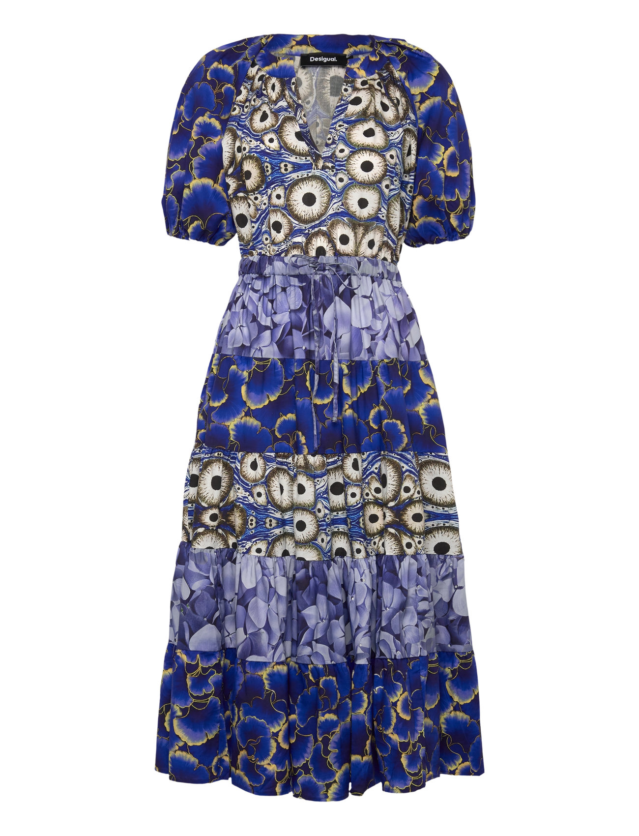 Cells Long Lacroix Dresses Summer Dresses Purple Desigual