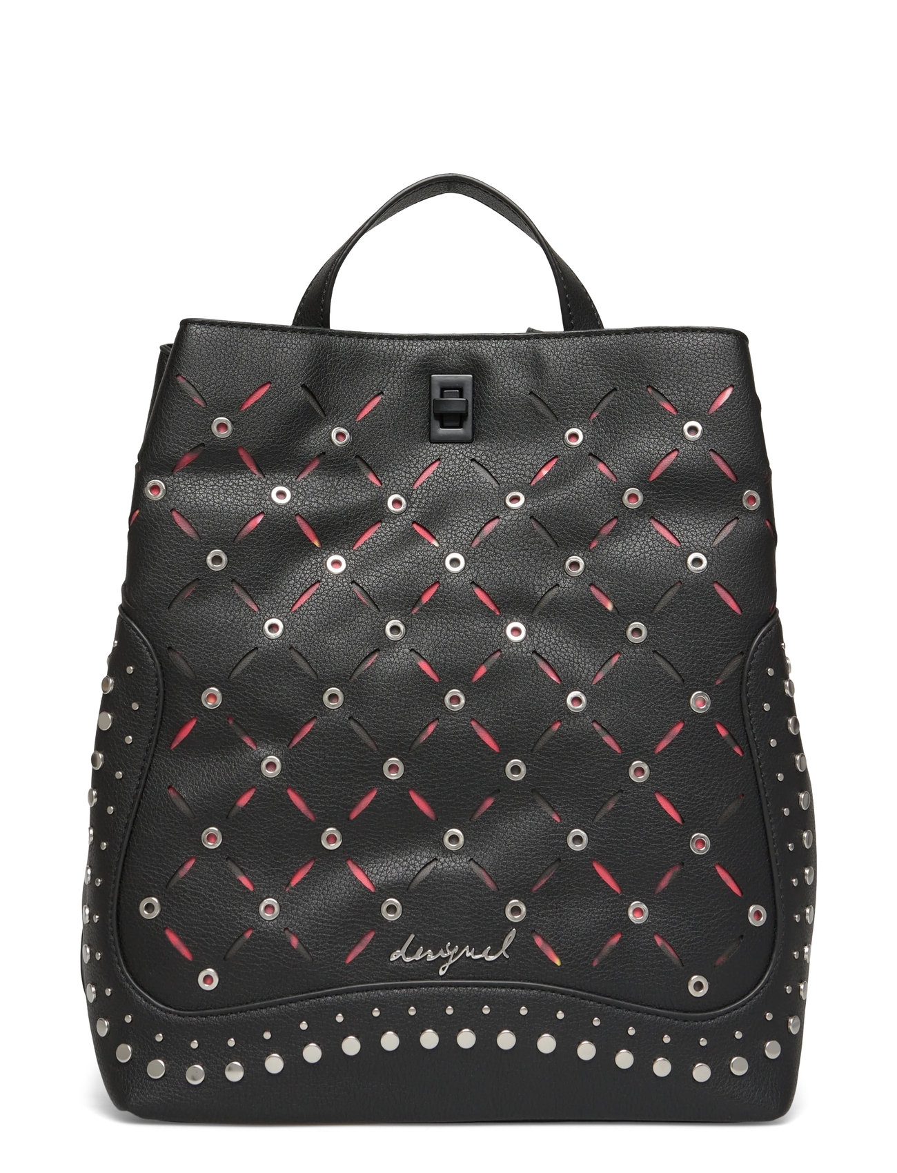 DESIGUAL Yankee Metal Patch S Schwarz - One Size - Damen
