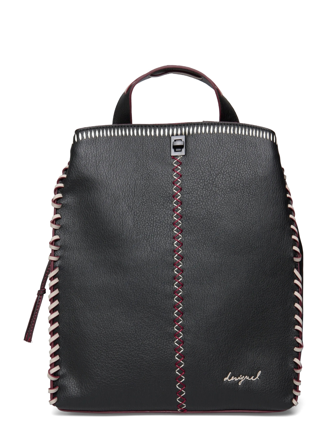 Desigual Manhattan Pespuntes, One Size, Black, Tasker > Rygsække, Dame