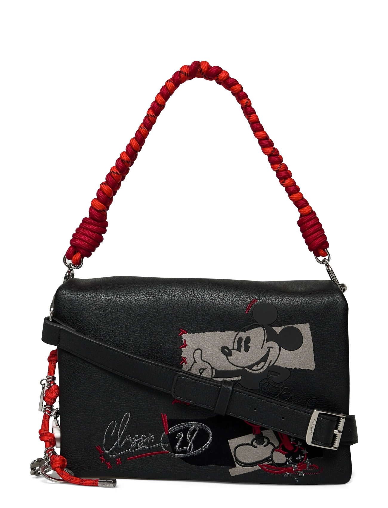 DESIGUAL Mickey Rock Dortmund Schwarz - One Size - Damen