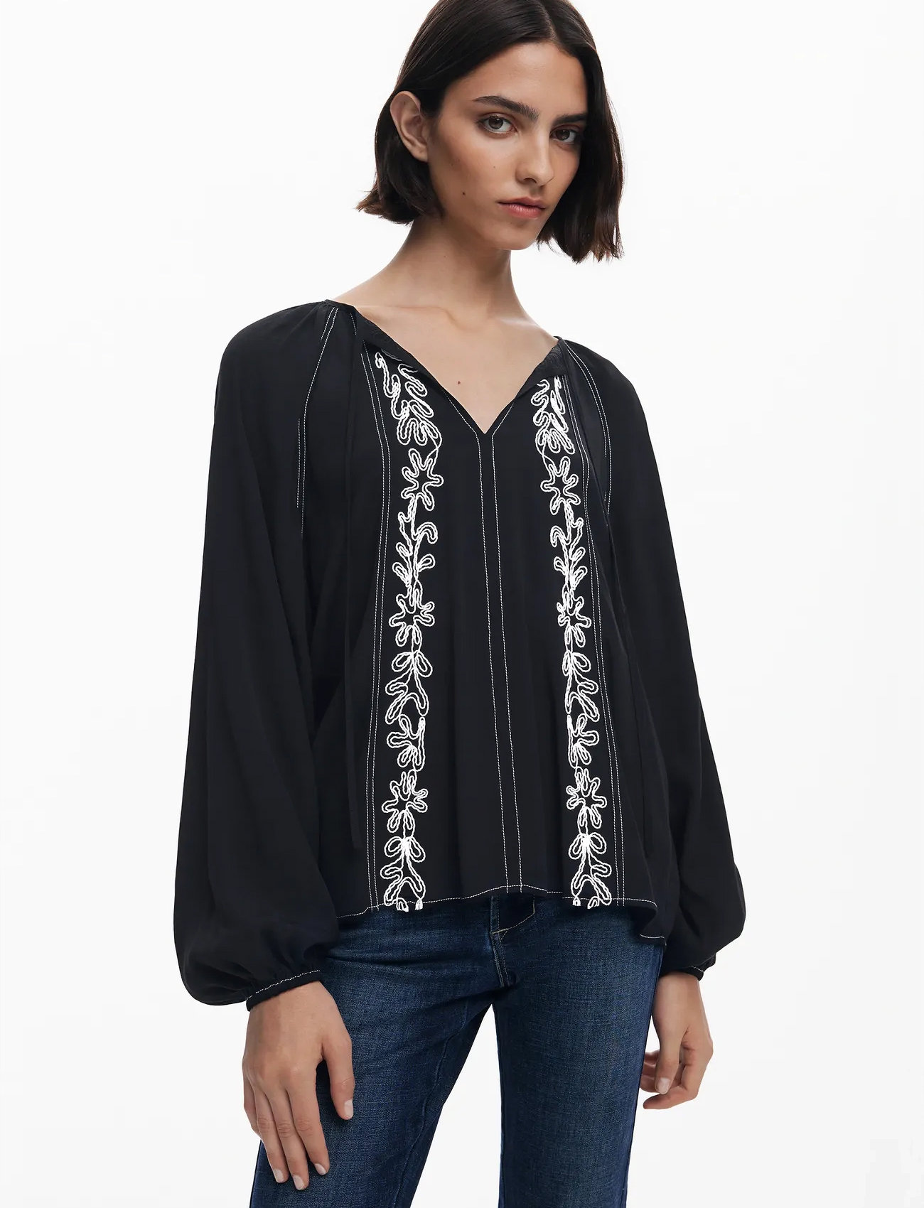 Desigual Tallo, XS, Black, Bluser > Langærmede, Dame