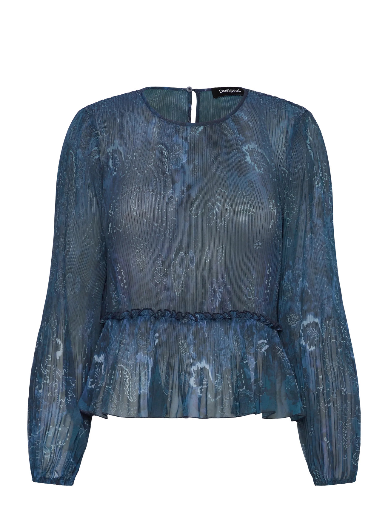 DESIGUAL Plise Blau - S - Damen