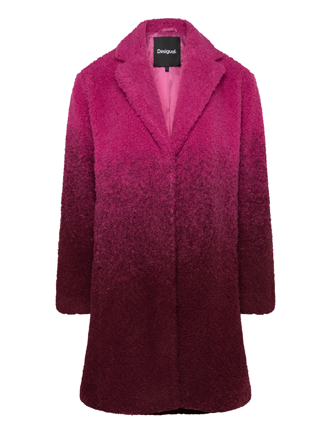 DESIGUAL Mantel Icecream Pink - L - Damen