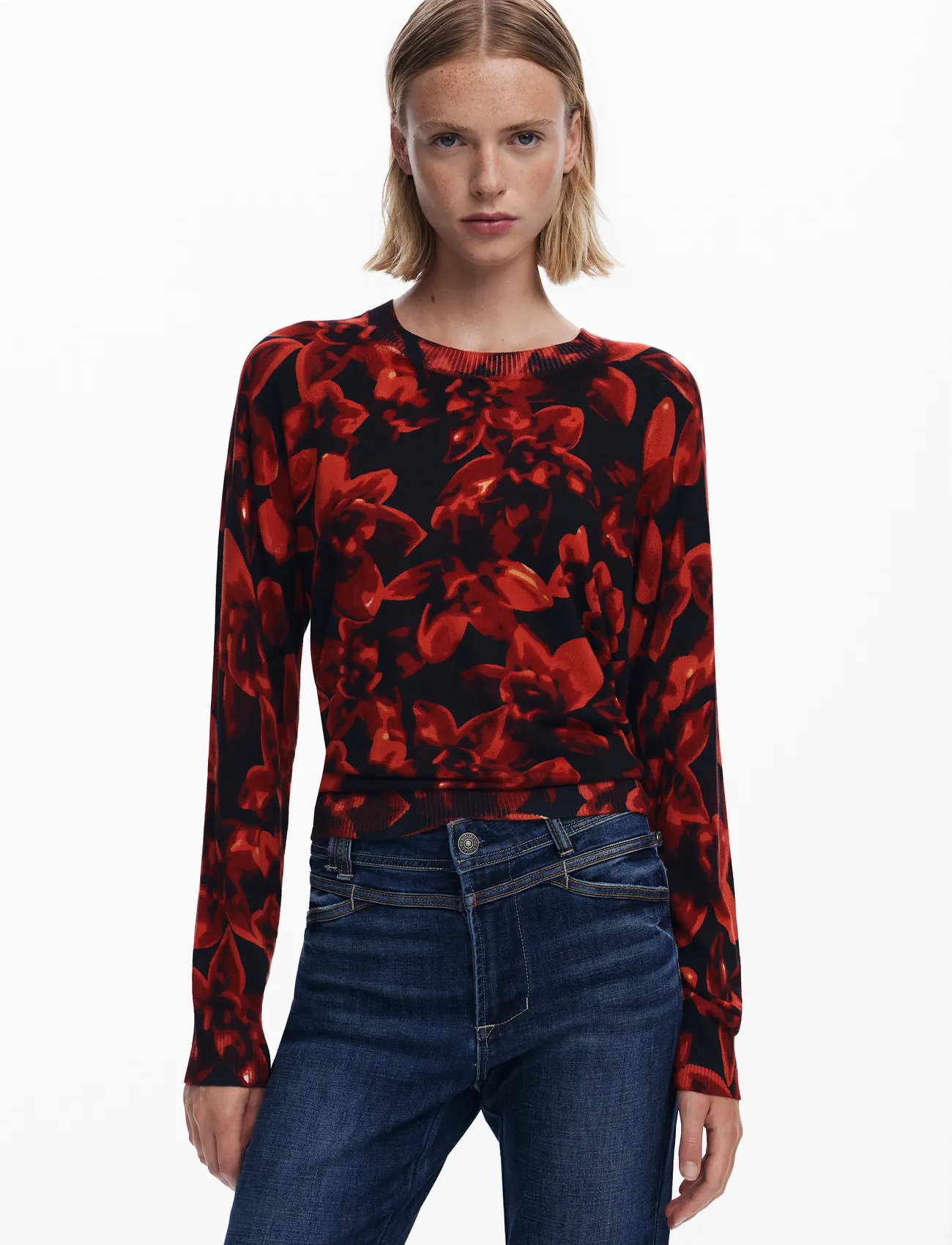 Desigual Lund, S, Black, Strik > Trøjer, Dame