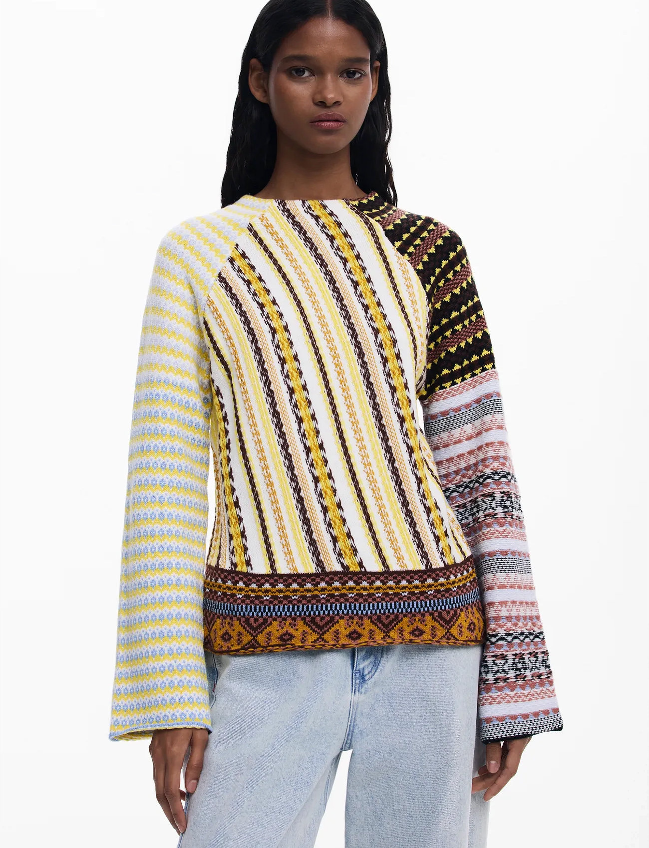 Desigual Alaska, S, Multi/patterned, Strik > Trøjer, Dame