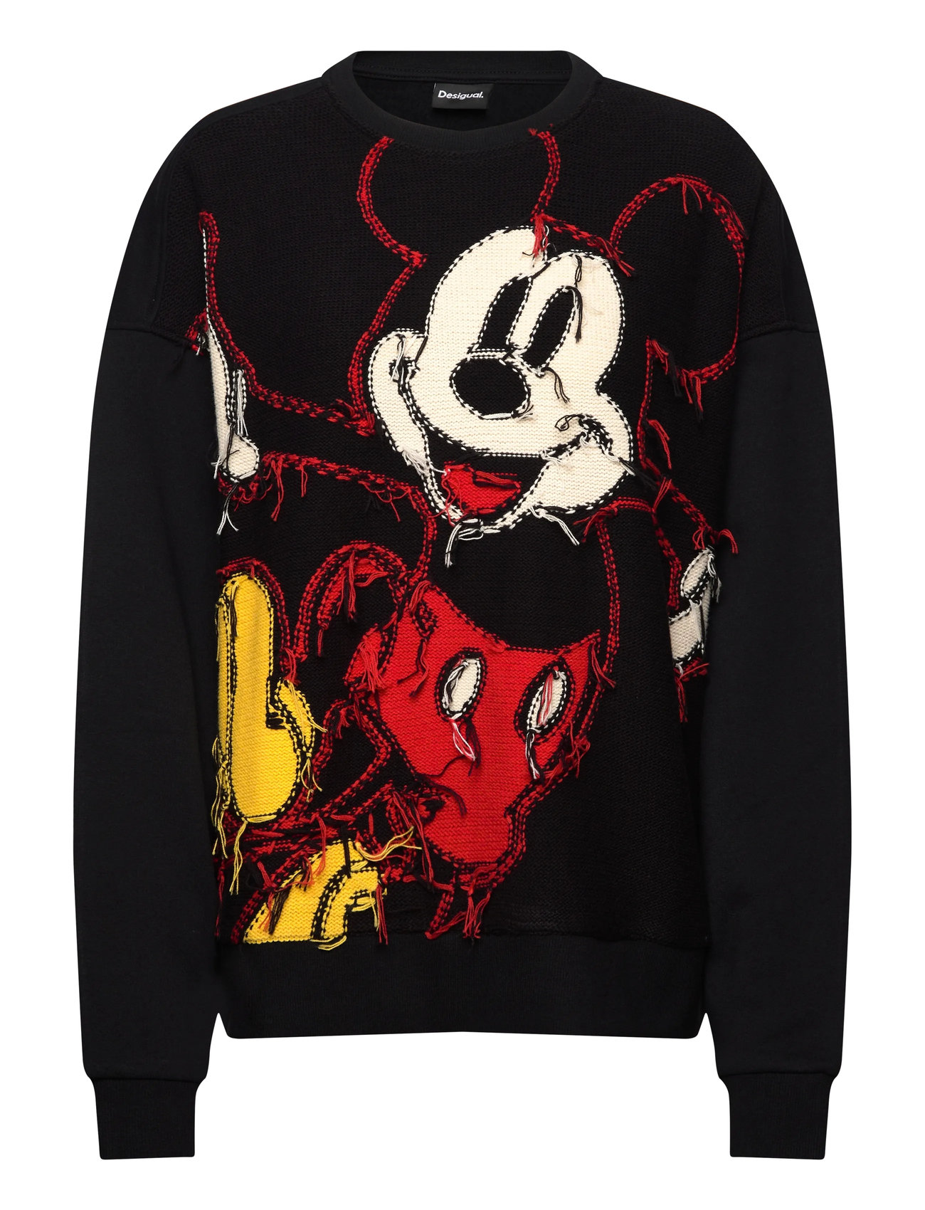 DESIGUAL Hello Mickey Schwarz - L - Damen