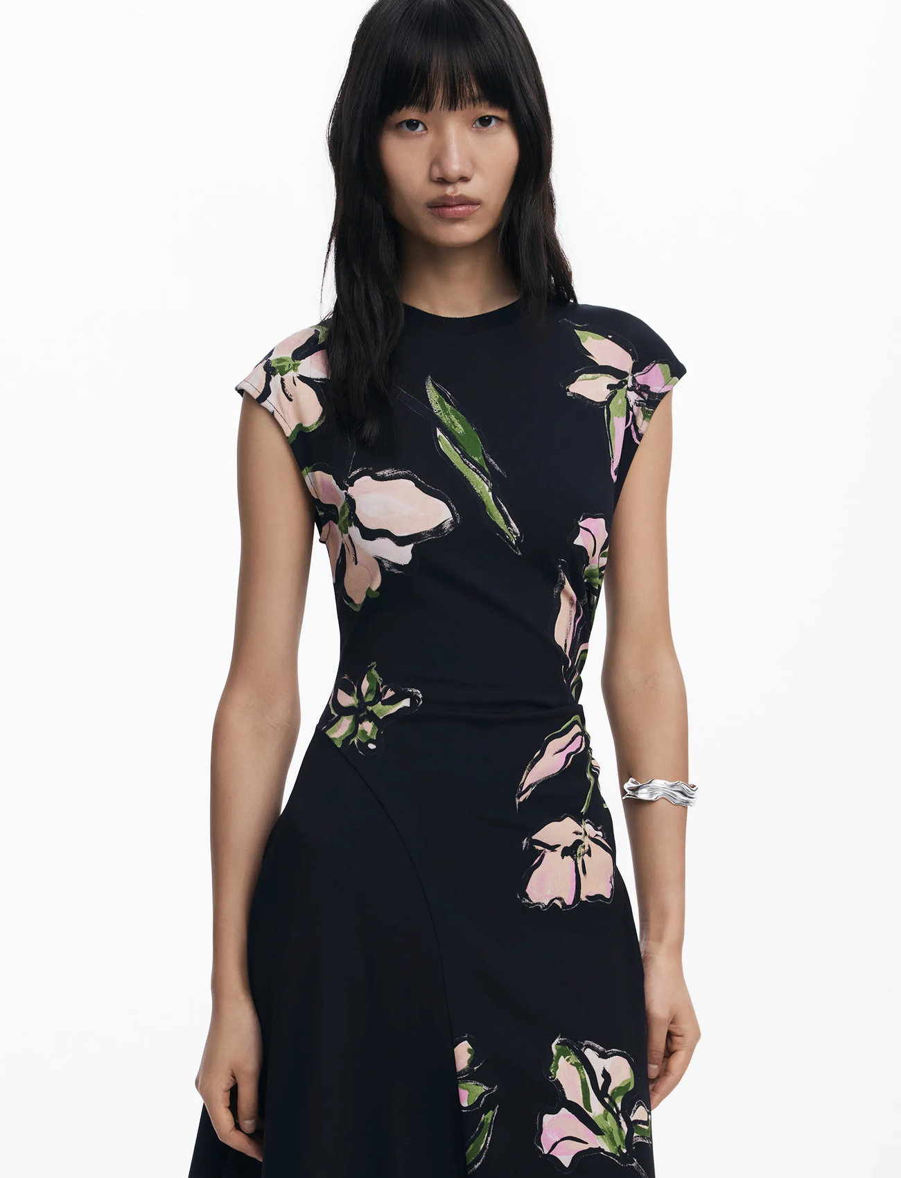 Desigual Katrina, S, Black, Kjoler > Strikkede Kjoler, Dame