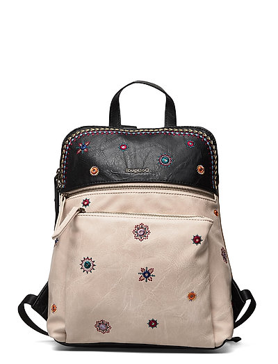 Desigual rugzak met borduursels zwart | wehkamp