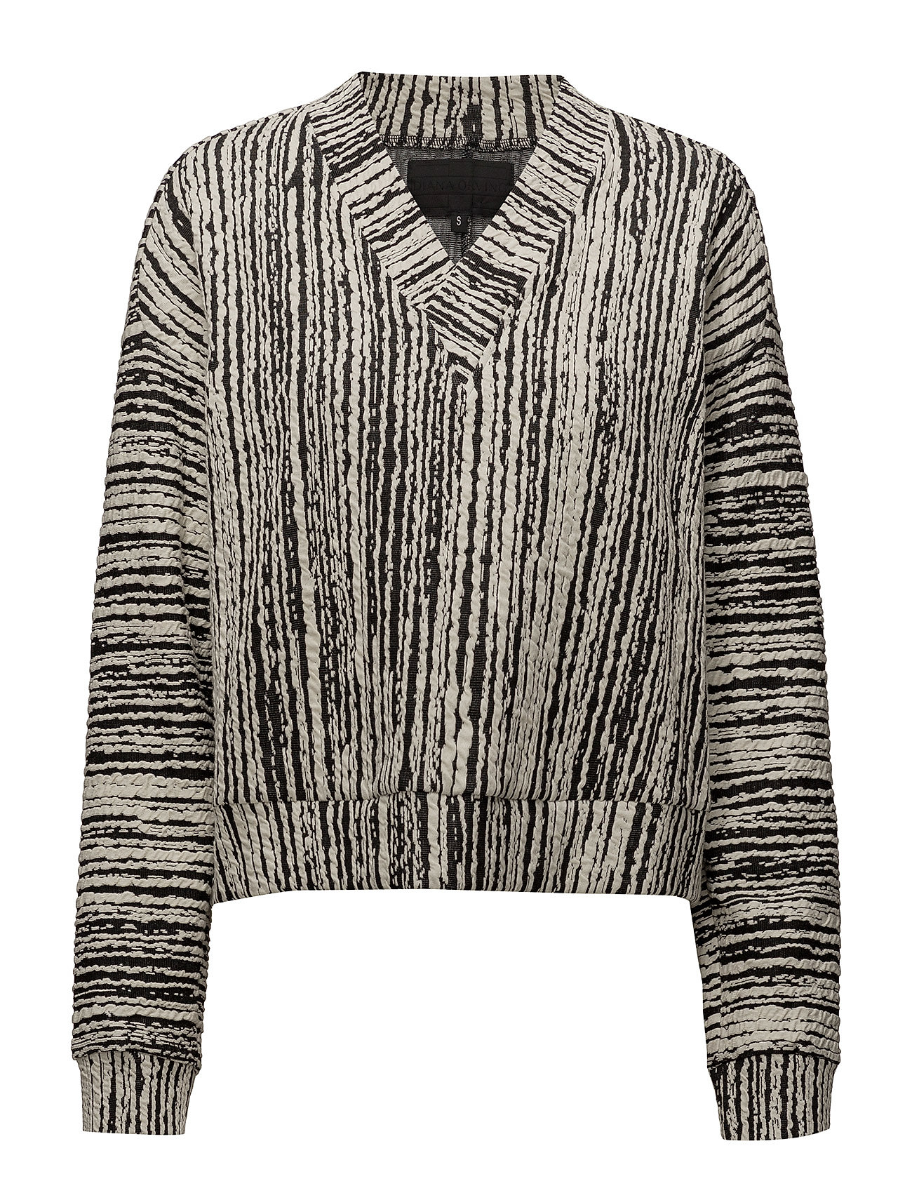 V Sweater Trui Met Lange Mouwen Multipatroon Diana Orving diana orving kopen in de aanbieding