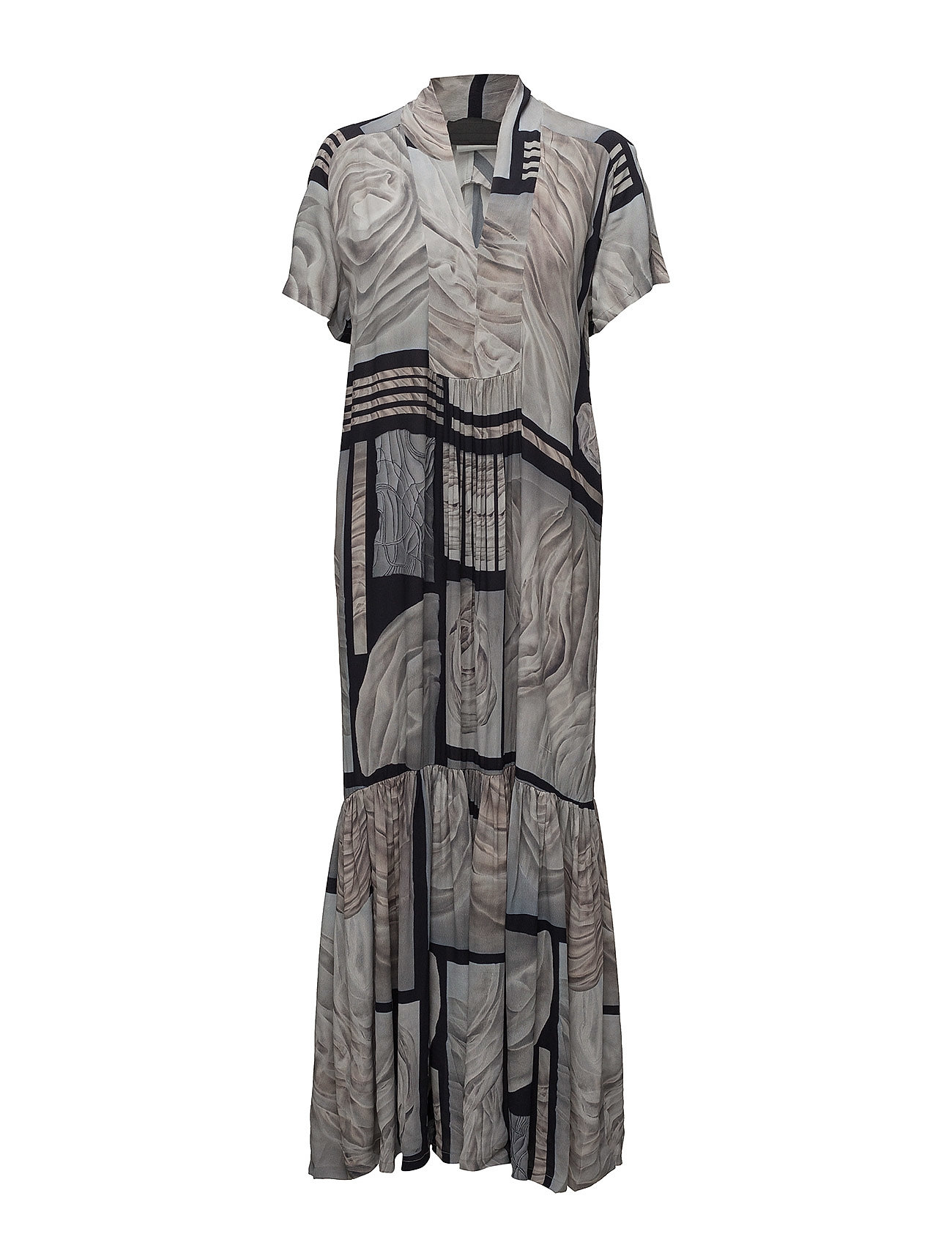 Long V Neck Dress Maxi Galajurk Grijs Diana Orving diana orving kopen in de aanbieding Long V Neck Dress Maxi Galajurk Grijs Diana Orving diana orving kopen in de aanbieding