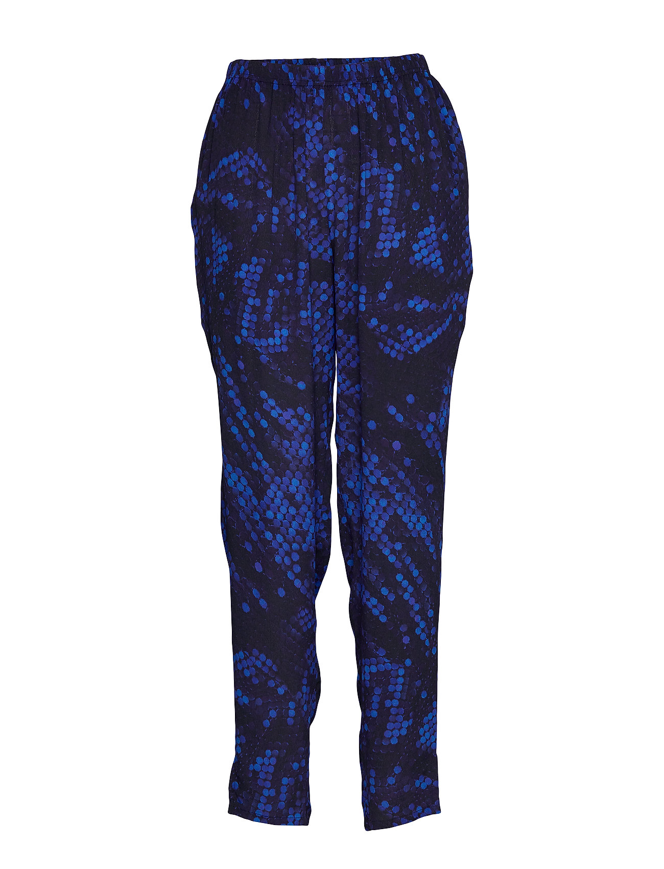 Trousers Pantalon Met Rechte Pijpen Blauw Diana Orving diana orving kopen in de aanbieding